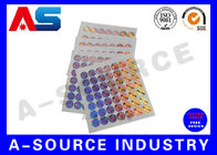Anty-fałszywe plastikowe niestandardowe naklejki holograficzne Zamów niestandardowe naklejki Opakowania na etykiety sterydowe