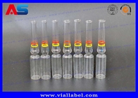 Druk CMYK 1 ml Szklane ampułki do olejów iniekcyjnych / farmaceutycznych