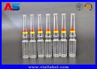 Druk CMYK 1 ml Szklane ampułki do olejów iniekcyjnych / farmaceutycznych