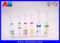 Ampułka z kwasem hialuronowym o wysokiej przepuszczalności Przezroczysty szklany roztwór w butelce