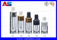 4 ml / 5 ml butelki kroplówkowe fiolki szklane z zakrętkowaną czapką do przechowywania olejów farmaceutycznych