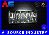Przejrzyste plastikowe tacki do pakowania z tworzyw sztucznych do pojemników na fiolki o pojemności 2 ml / 3 ml z wytłoczonym logo