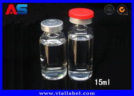 Niebieski / biały / czarny 3 ml 15 ml farmaceutyczne rurkowe małe szklane pojemniki z pokrywkami