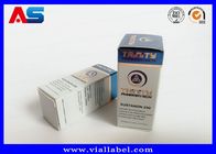 Wysokiej jakości kulturystyka Małe pudełka na fiolki Błękitne pudełko Opakowanie farmaceutyczne Anaboliczne peptydy 10 ml fiolki pudełka