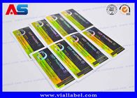 Szklane etykiety fiolki Laboratoryjne Etykiety fiolki 10 ml A4 Laser Pharma
