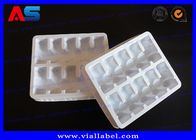 Pharmacy White 60C PVC Blister Tray 10 fiolek 2ml