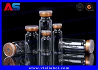 Sterylne małe szklane fiolki SFDA 2 - 30 ml z farmaceutyczną etykietą papierową i pudełkiem
