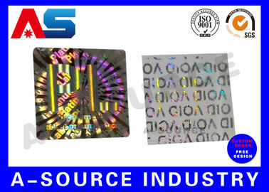 Duży 2D Hologram Void Custom Holograficzne naklejki drukarka 20 x 20 mm