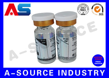 Zdejmowane Butelka farmaceutyczna 10ml Fiolka Etykiety Hologram Drukowanie