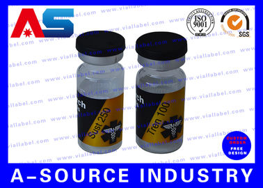 Sterydy Etykiety butelka 10ml Butelki szklane, Medycyna Prywatna Hologram drukowania etykiet