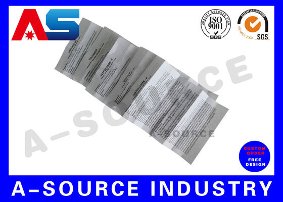 Drukowanie naklejek winylowych  Druk farmaceutyczny etykiet propionianu peptydowego na fiolki 2 ml