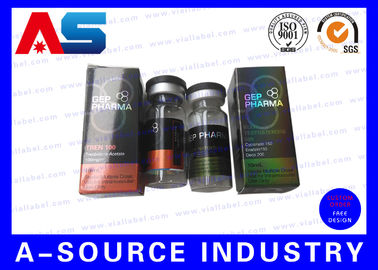 Laserowe holograficzne, metalowe, składane szkło, pudełka sterydowe, fiolka 10 ml, opakowanie, etykieta, pudełka farmaceutyczna