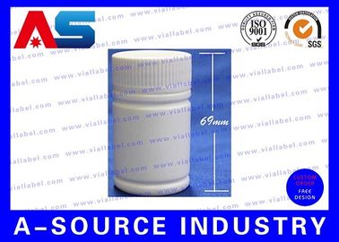 Medycyna 50ml Butelki plastikowe Pill 69mm Wysokość 38mm szerokokątny plastikowe pojemniki pigułka