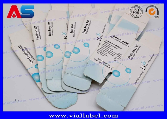 Glossy / Matt Bio Custom 10 ml pudełko do fiol Kartonowe pudełka przenośne do testowania laboratoryjnego pudełka do fiol