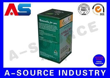 Pudełko do opakowań kapsułek Glossy Finish Pharmaceutical Packaging Box / Medicine Paper Box For Pill Bottle