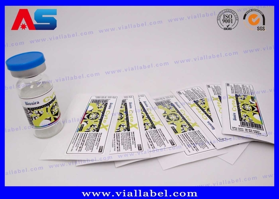 Klej Bio Pharma 10 ml Naklejki na fiolki Butelka Gumowa zatyczka do octanu trenbolonu 250 mg