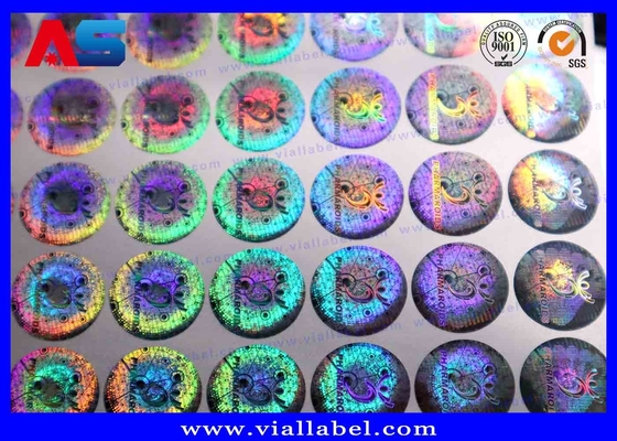 Niestandardowa 3D Holograficzna Etykieta Bezpieczeństwa 20mm