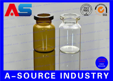 Przejrzyste butelki 10 ml Małe fiolki szklane szerokość 24 mm wysokość 45 mm Stosowanie do testu BIO 2 ml fiolki szklane