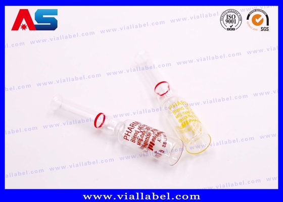 1 ml / 2 ml / Ampułki szklane Drukowanie kolorystyczne