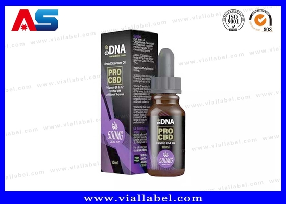 Pro CBD Pakiet Pudełko I Etykieta DNA oleju kroplówka butelka Etykieta I Pudełko Wytwórnia Druku