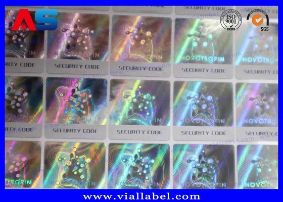 Odkręcenie Niestandardowe naklejki holograficzne 10-40mm Srebrne / Złote / Zielone / Niebieskie