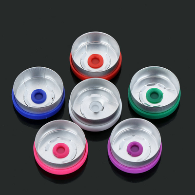 Szklana butelka 13 / 20 / 26 / 28 / 32 Plastic Flip Off Caps / Plastic Aluminium Caps Glossy