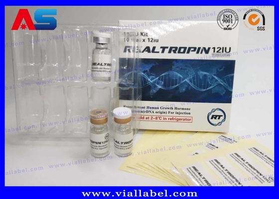 Tirzepatyd 5 mg - 30 mg Opakowanie Papier Farmaceutyczne Opakowanie Pudełko 10 fiol