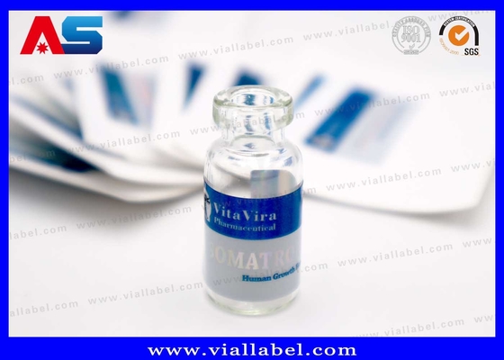 10 ml Najlepsze fiolki ze szklanym wierszem z błyszczącą powierzchnią