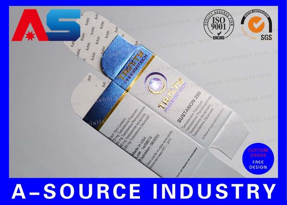 Zaopatrzenie na 10 ml na zamówienie z dwustronnym drukiem UV Mat Finish Do kulturystyki / pakowania peptydów