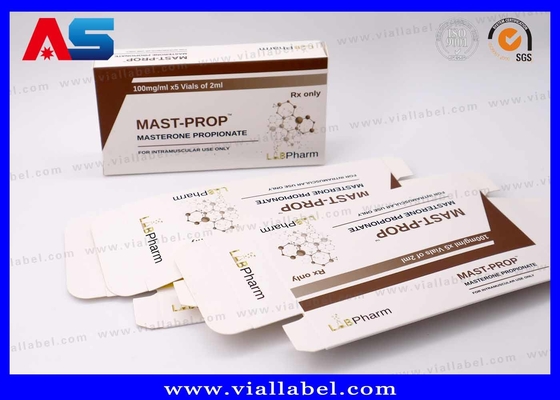 10 ml pudełka fiolki Laboratorium Pharma Wykonane z 375 g wysokiej jakości papieru farmaceutyczny