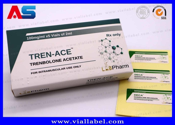 10 ml pudełka fiolki Laboratorium Pharma Wykonane z 375 g wysokiej jakości papieru farmaceutyczny