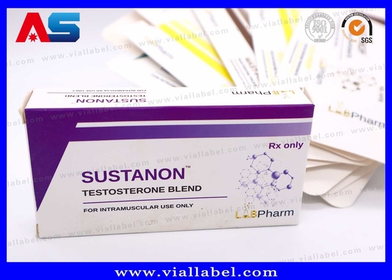Premium UV Matte & Embossed Paper Box for 2x2ml Semaglutide Vials