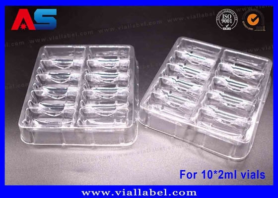 Przejrzysty opakowanie PET 55um na fiolki 10 x 2 ml ️ gotowe do wysyłki, trwałe, przyjazne dla środowiska, bezpośrednie z fabryki