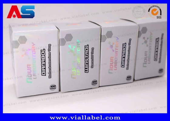 Pudełko 10 ml z holograficznymi zabezpieczeniami ∙ ∙ Zapakowanie farmaceutyczne odporne na manipulacje ∙ ∙ ISO 9001 i FSC, 12+ lat światowego doświadczenia w eksporcie