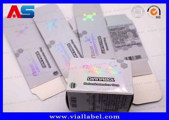 Pudełko 10 ml z holograficznymi zabezpieczeniami ∙ ∙ Zapakowanie farmaceutyczne odporne na manipulacje ∙ ∙ ISO 9001 i FSC, 12+ lat światowego doświadczenia w eksporcie