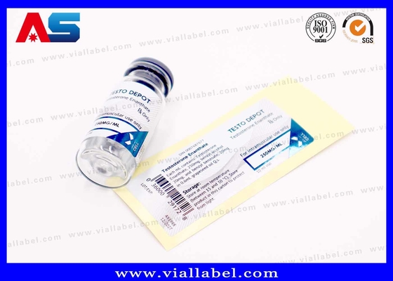 Etykiety na fiolkach z silnym klejem Premium do zastosowań medycznych i laboratoryjnych 2 ml / 10 ml