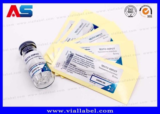 Etykiety na fiolkach z silnym klejem Premium do zastosowań medycznych i laboratoryjnych 2 ml / 10 ml