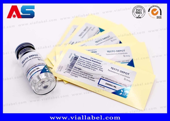 Etykiety na fiolkach z silnym klejem Premium do zastosowań medycznych i laboratoryjnych 2 ml / 10 ml