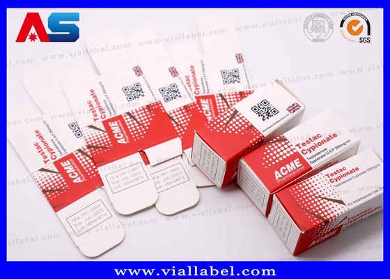 Premium Custom Printed Pharmaceutical Vial Packaging Solutions With NFC dla fiol o pojemności 2ml-20ml