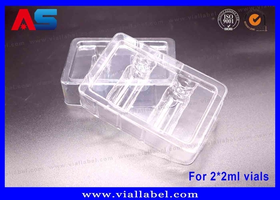 Niestandardowe laserowo wygrawerowane fiolki HCG (57x57x25mm) z wkładką PVC. MOQ 500.