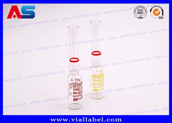 Ampułka 1 ml Premium. Drukowana na zamówienie. Produkty farmaceutyczne i kosmetyczne.