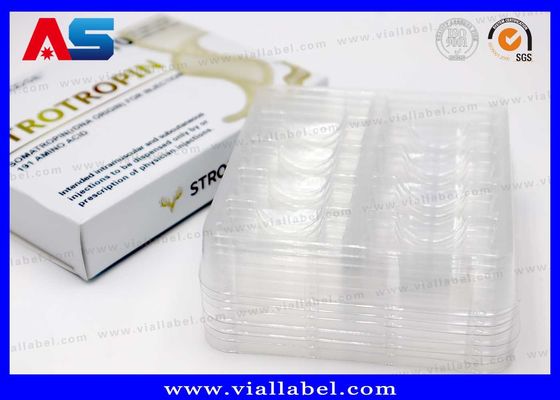 Glossy/ Matt Laminated 2 ml / 3 ml Pudełka fiolkowa Szklana butelka do wstrzykiwań dla peptydów / hcg / somatropiny