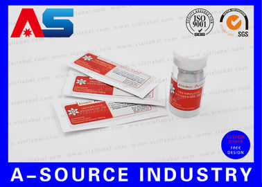 Bodybuilding Cypionate 200 mg Tabletka Etykieta na butelce z laserem Hologram Wydrukowanie szklanych etykiet na fiolkach