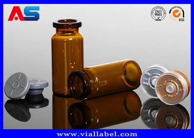 5 ml 8 ml 15 ml 10 mL Małe fiolki szklane Butelki z odwracalną czapką Gumowe fiolki butelka szklana