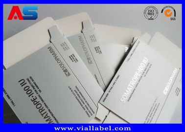 Somatropin Bodybuilding Hcg Tabletki Pigułki na zamówienie Pudełko tabletkowe / Pudełko medyczne Pudełko papierowe Pudełko srebrna folia
