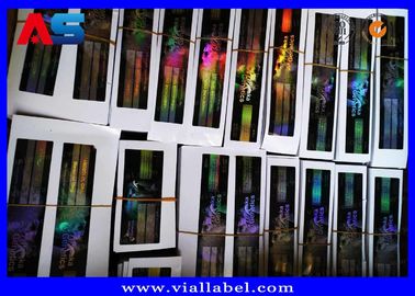 Bodybuilding Enanthate Farmaceutyczny Peptid Etykiety na butelkach RX Laser Hologram Opakowanie Etykiety na fiolkach z trawą