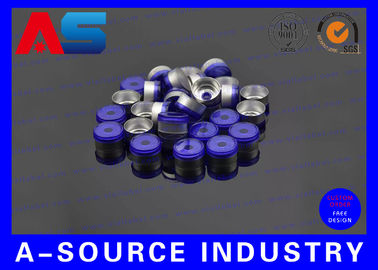 Szklana fiolka Aluminiowa czapka z gumkową zatyczką Do 10 ml / 2 ml butelki galwaniczne czarne