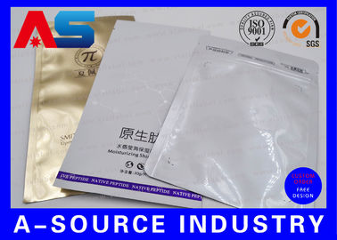 Opakowanie tabletek Ziplock Aluminium Foil Bags Glossy Laminated Aluminium Foil Bag Customized Size
