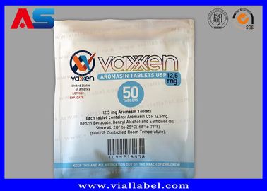 Opakowanie tabletek Ziplock Aluminium Foil Bags Glossy Laminated Aluminium Foil Bag Customized Size