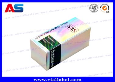 Pudełka na fiolki Holograficzne Małe Pudełka na fiolki 10 ml / Ekologiczne Pudełka do opakowań farmaceutycznych